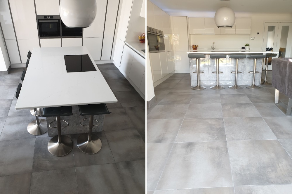 Bolzano Grey kitchen tiles