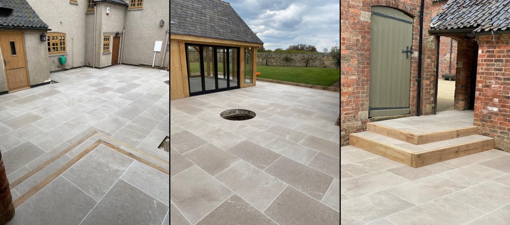 Porcelain paving in Leicestershire